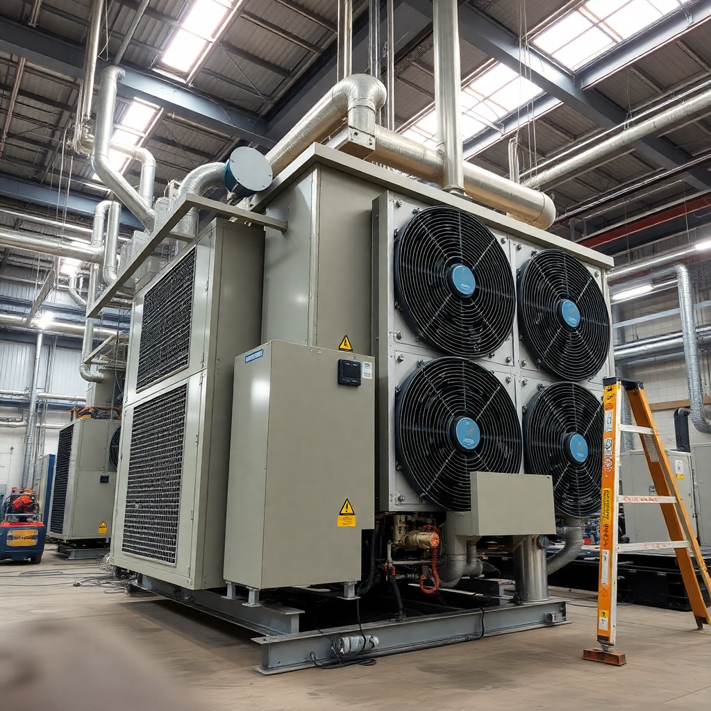 Instalação de climatização industrial Moritz Climatização